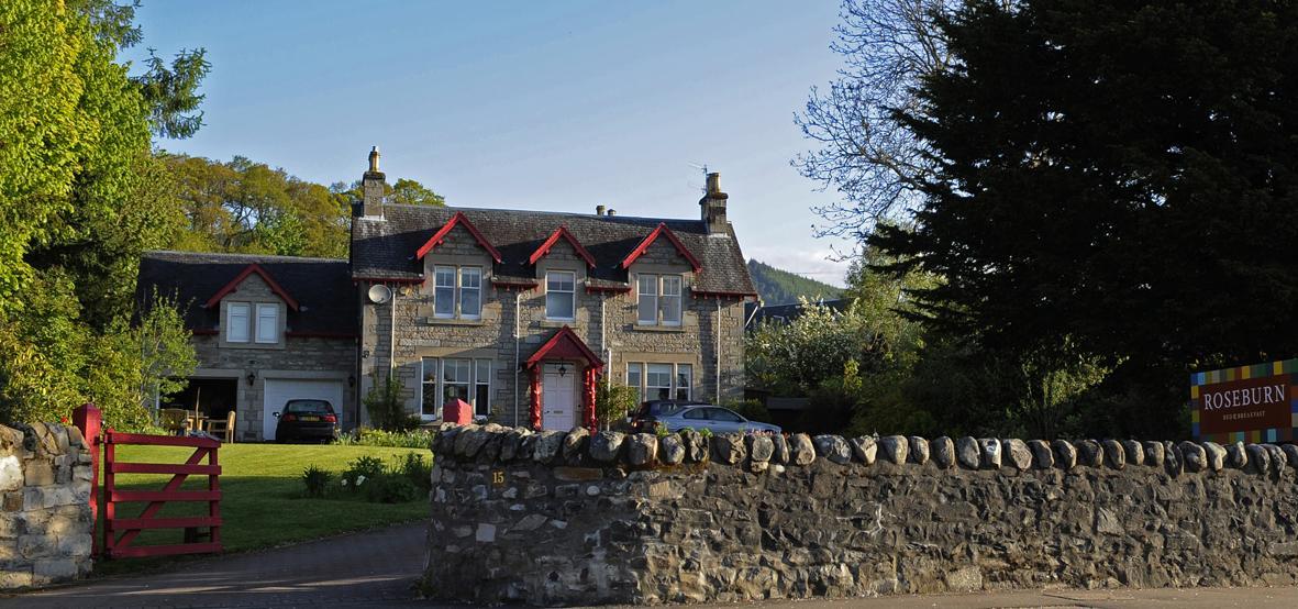 Roseburn B&B Pitlochry Kültér fotó